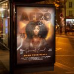 Download Afro Beat Card Printable PSD Template 3