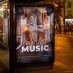 Download Country Music Card Printable PSD Template 3