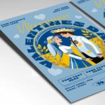 Download Happy Ukrainian Valentines Day Card Printable PSD Template 2