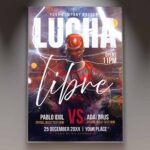 Download Lucha Libre Card Printable PSD Template 1