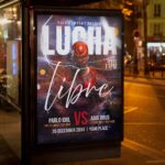 Download Lucha Libre Card Printable PSD Template 3