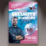 Download Security Services Card Printable PSD Template 1