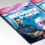 Download Security Services Card Printable PSD Template 2