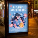 Download Happy Mothers Day Card Printable PSD Template 3