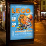 Download Lego Day Card Printable PSD Template 3