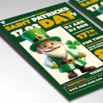 Download Patricks Day Card Printable PSD Template 2