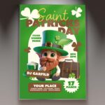 Download Patricks Elf Day Card Printable PSD Template 1
