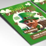 Download Patricks Elf Day Card Printable PSD Template 2