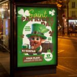 Download Patricks Elf Day Card Printable PSD Template 3