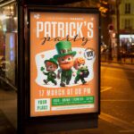 Download Patricks Party 2024 Card Printable PSD Template 3