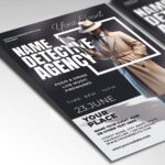 Download Detective Agency Card Printable PSD Template 2