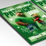 Download Happy Patricks Party Bears Card Printable PSD Template 2