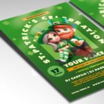 Вщцтдщфв Patricks 2024 Day Card Printable PSD Template 2