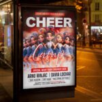 Download Cheer Camp Card Printable PSD Template 3