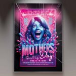 Download Mothers Day Card Printable PSD Template 1