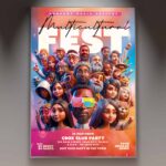 Download Multicultural Festival Card Printable PSD Template 1