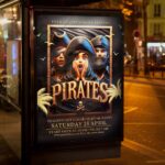 Download Pirates Card Printable PSD Template 3