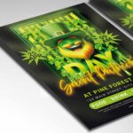 Download Saint Patricks Day 2025 Card Printable PSD Template 2