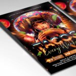 Download Tacos Card Printable PSD Template 2