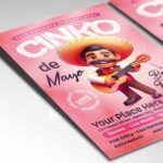 Download Cinco De Mayo Card Printable PSD Template 2