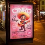 Download Cinco De Mayo Card Printable PSD Template 3