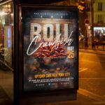 Download Crawfish Boil Card Printable PSD Template 3