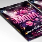 Download Mother Day Card Printable PSD Template 2