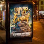 Download Drivers Day 2024 Card Printable PSD Template 3