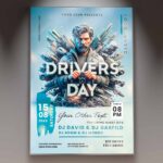Download Drivers Event 2024 Card Printable PSD Template 1