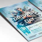 Download Drivers Event 2024 Card Printable PSD Template 2