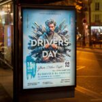 Download Drivers Event 2024 Card Printable PSD Template 3