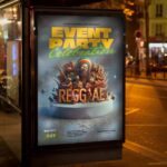 Download Reggae Party Card Printable PSD Template 3