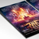 Download The DJ Event Card Printable PSD Template 2
