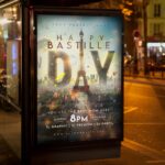 Download Bastille Day 2024 Card Printable PSD Template 3