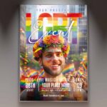 Download LGBT 2024 Card Printable PSD Template 1