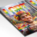 Download LGBT 2024 Card Printable PSD Template 2