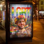 Download LGBT 2024 Card Printable PSD Template 3