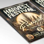 Download Harvest Fest 2025 Card Printable PSD Template 2