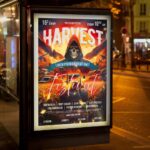 Download Harvest Fest Event Card Printable PSD Template 3