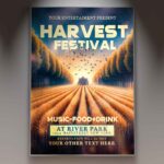 Download Harvest Festival Card Printable PSD Template 1