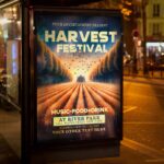 Download Harvest Festival Card Printable PSD Template 3