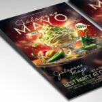 Download Jalapeno Mayo Event Card Printable PSD Template 2