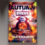 Download Autumn 2025 Card Printable PSD Template 1