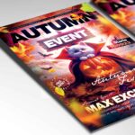 Download Autumn 2025 Card Printable PSD Template 2