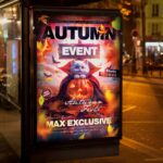 Download Autumn 2025 Card Printable PSD Template 3