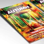 Download Autumn Card Printable PSD Template 2