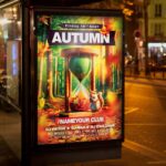 Download Autumn Card Printable PSD Template 3