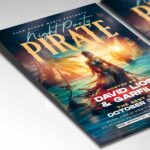 Download Pirate 2025 Card Printable PSD Template 2