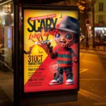 High-resolution Scary Weekend Flyer Template for digital and print use.