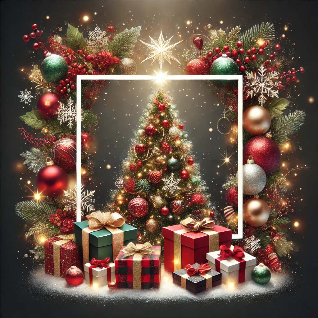 Christmas Flyer Template: A festive flyer design for your Christmas event with holiday-themed graphics and event details.